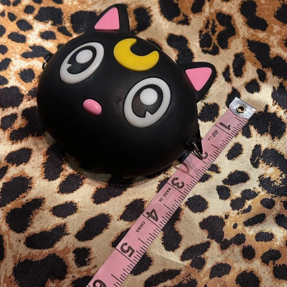 Sailor Moon Luna Cat Small Silicone Zipper Pouch